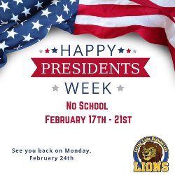 President Week Break 